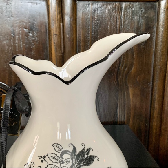 Spooky Night Dapper Skeletons 88oz Halloween Pitcher Skulls Flowers Crow - Picture 14 of 16